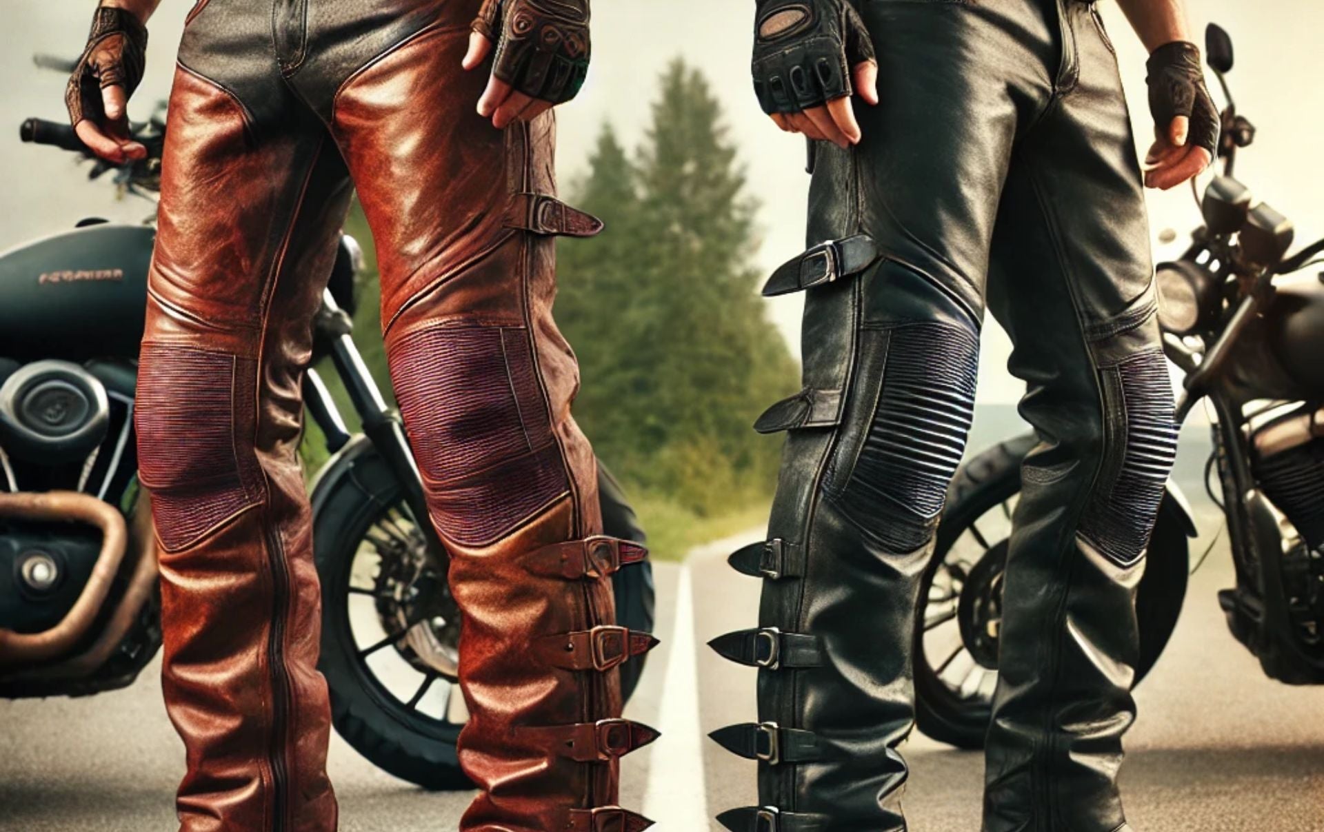 Leather vs. Synthetic Motorcycle Chaps: The Better One?