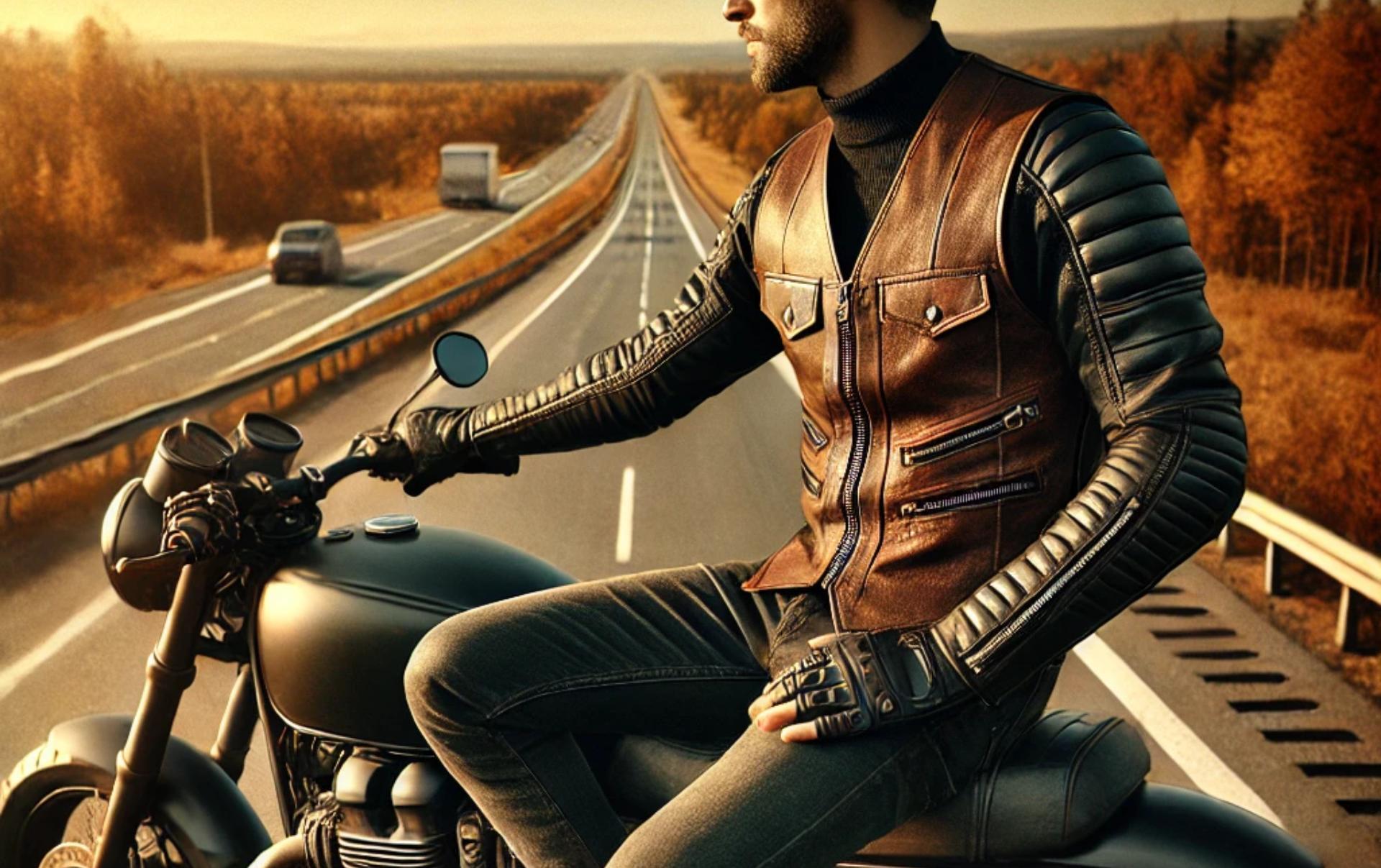 The Best Leather Motorcycle Vests for Fall