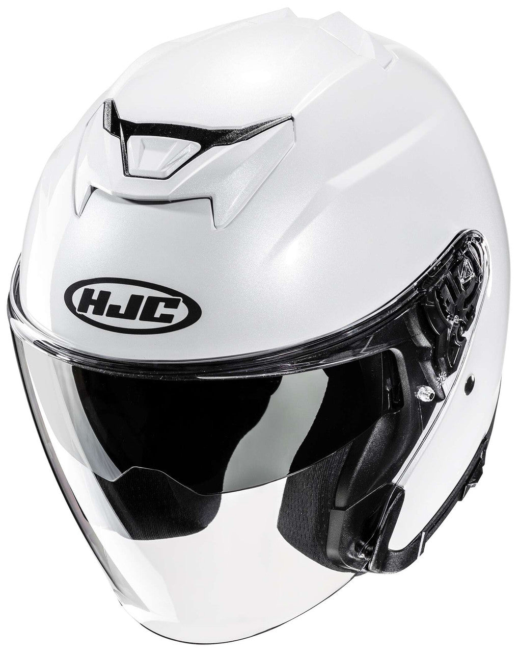 hjc-i31-solid-open-face-motorcycle-helmet-white-front-side-view