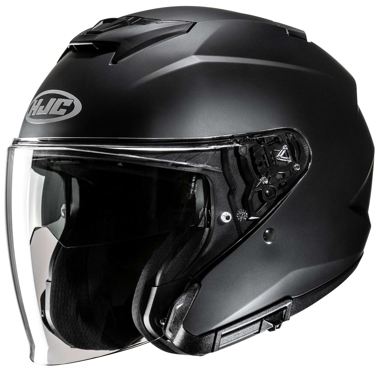 hjc-i31-solid-open-face-motorcycle-helmet-flat-black-main