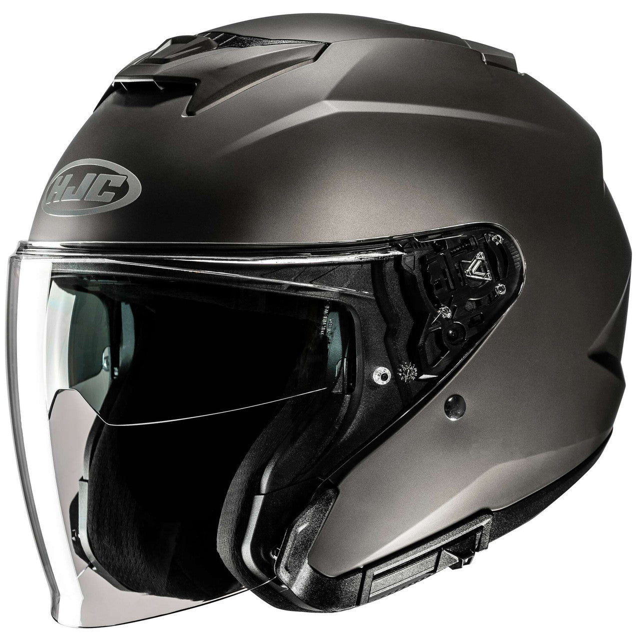 hjc-i31-solid-open-face-motorcycle-helmet-flat-titanium-main