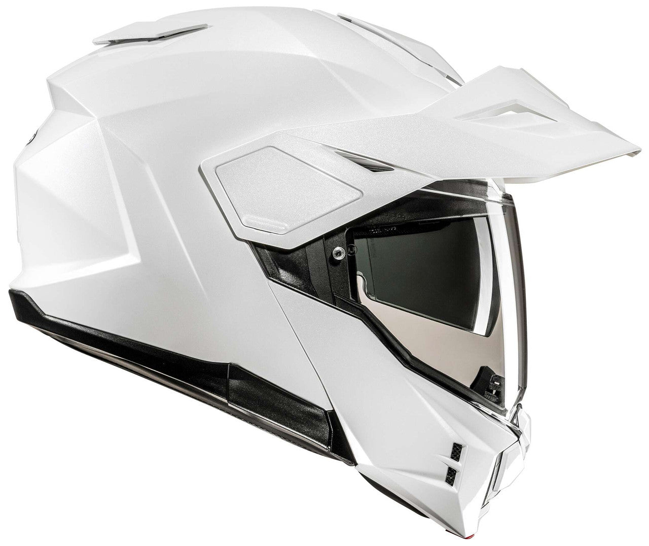 hjc-i80-solid-modular-motorcycle-helmet-white-side-view