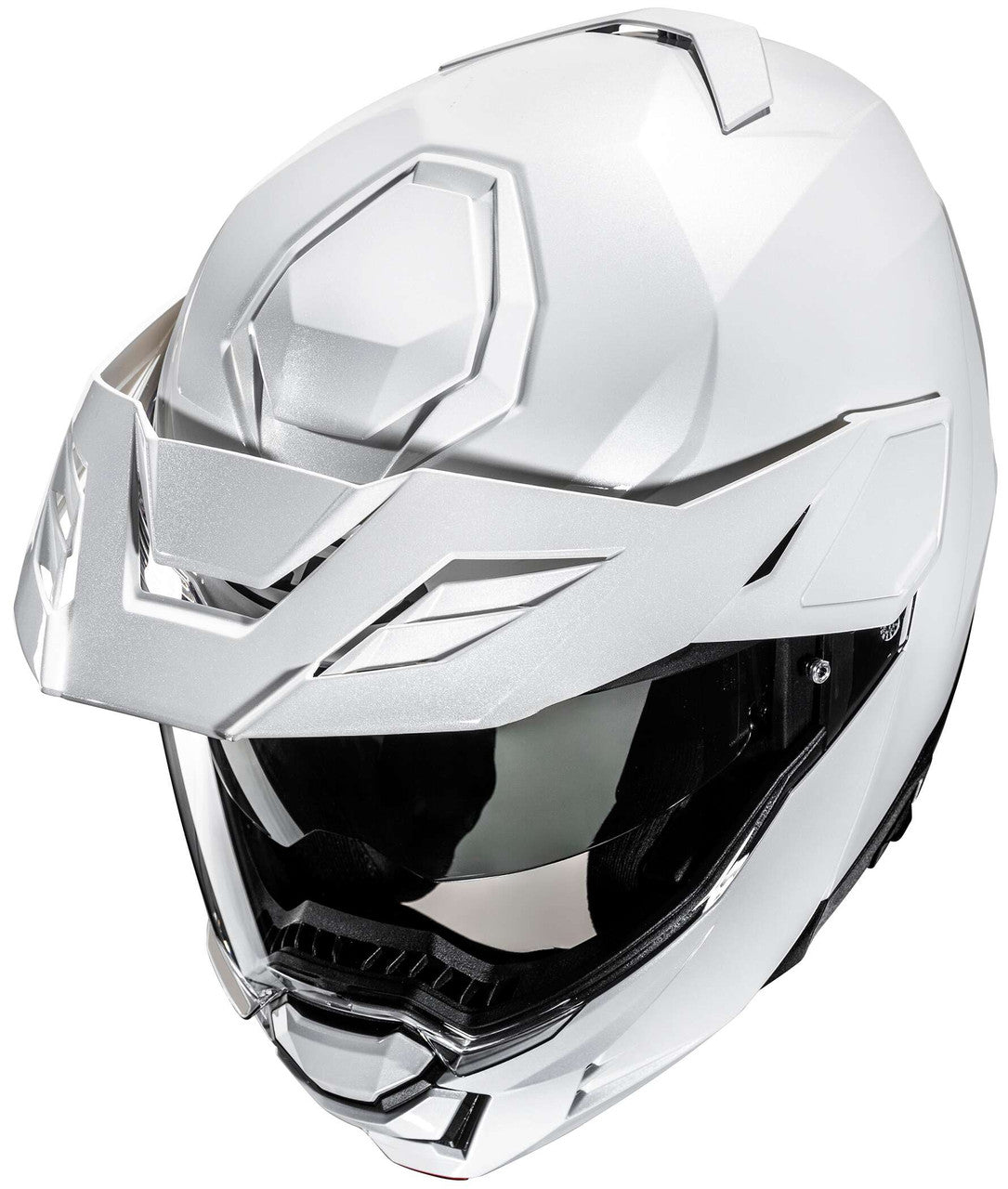 hjc-i80-solid-modular-motorcycle-helmet-white-top-view