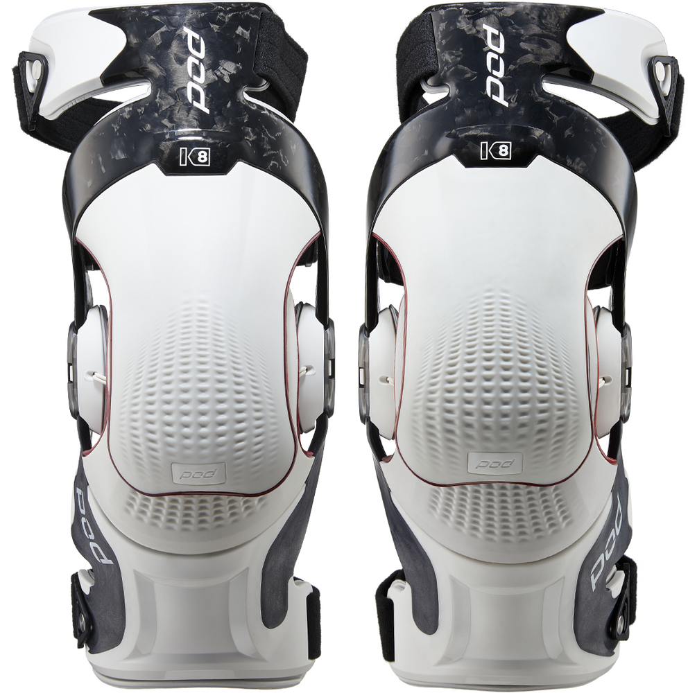 pod-k8-3-0-carbon-white-knee-brace-pair