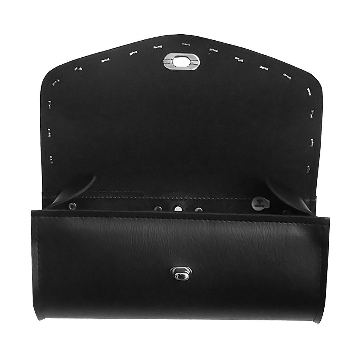 WS12 Studs Motorcycle Windshield Bag-Open View