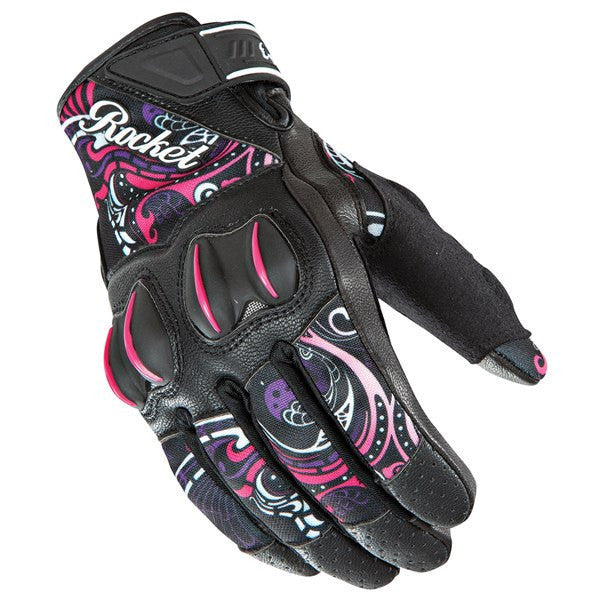 Joe Rocket Women's Cyntek Eye Candy Motorcycle Gloves