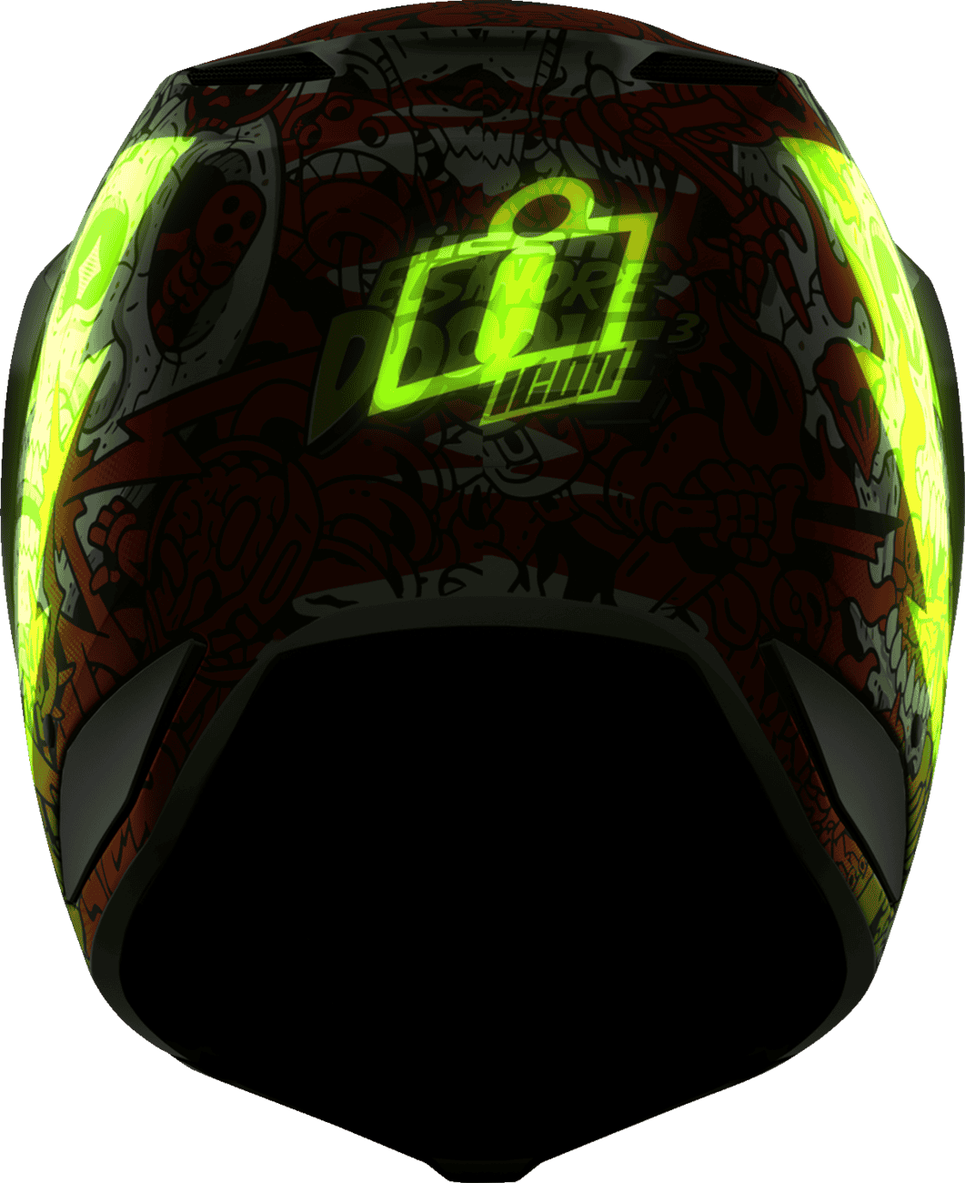 Icon Elsinore Doodle 3 Modular Motorcycle Helmet