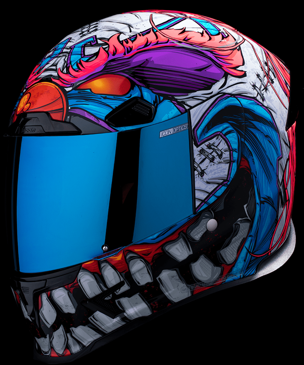 icon-airframe-pro-krazy-klown-2-full-face-motorcycle-helmet-detail