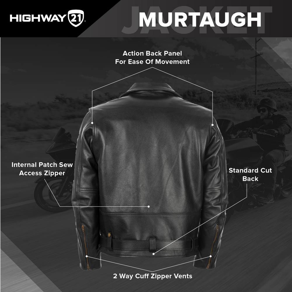 Highway 21 Murtaugh Jacket - Infographics