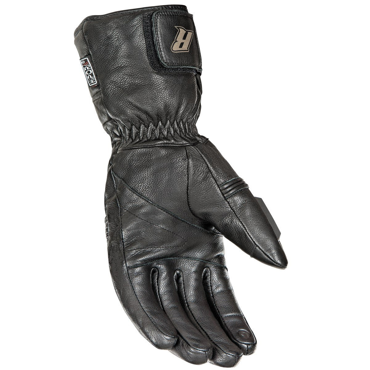 Joe Rocket Rocket Burner Heated Mens Leather Motorcycle Gloves - Palm View