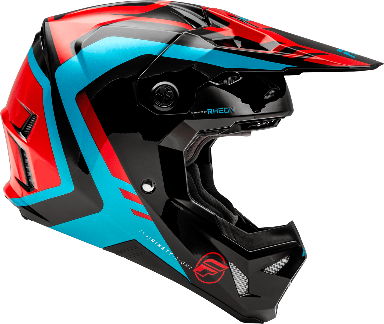 Fly-Racing-Formula-CP-Krypton-Motorcycle-Helmet-red/black/blue-side-view