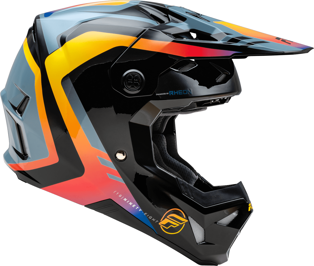 Fly-Racing-Formula-CP-Krypton-Motorcycle-Helmet-grey-black-side-view