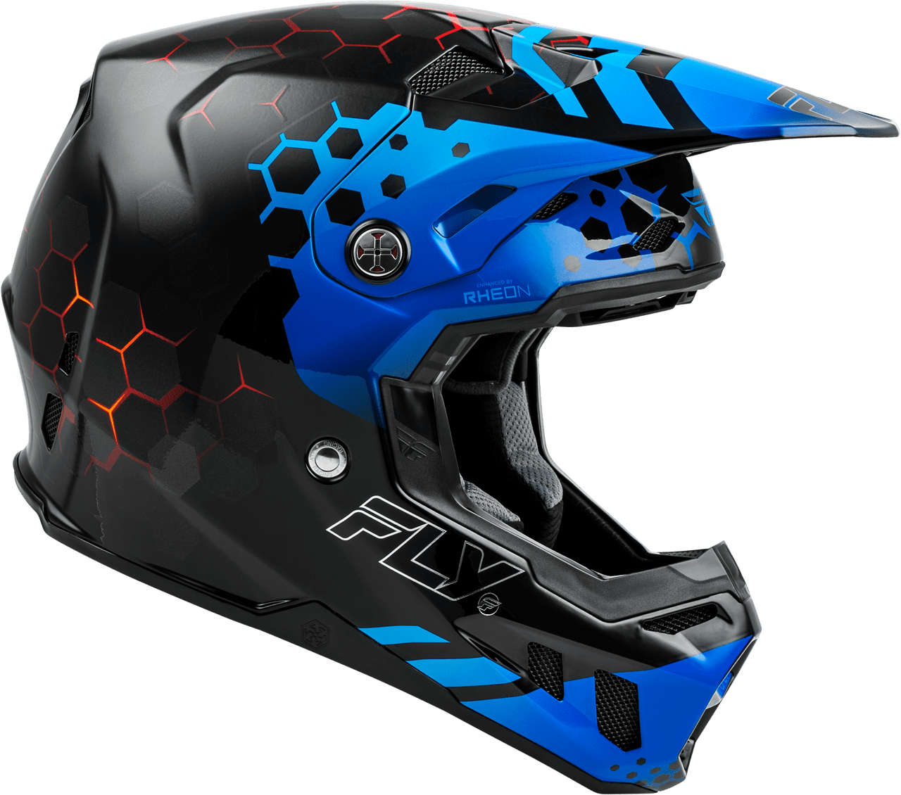 Fly-Racing-Formula-CC-Tektonic-Motorcycle-Helmet-Black-blue-side-view