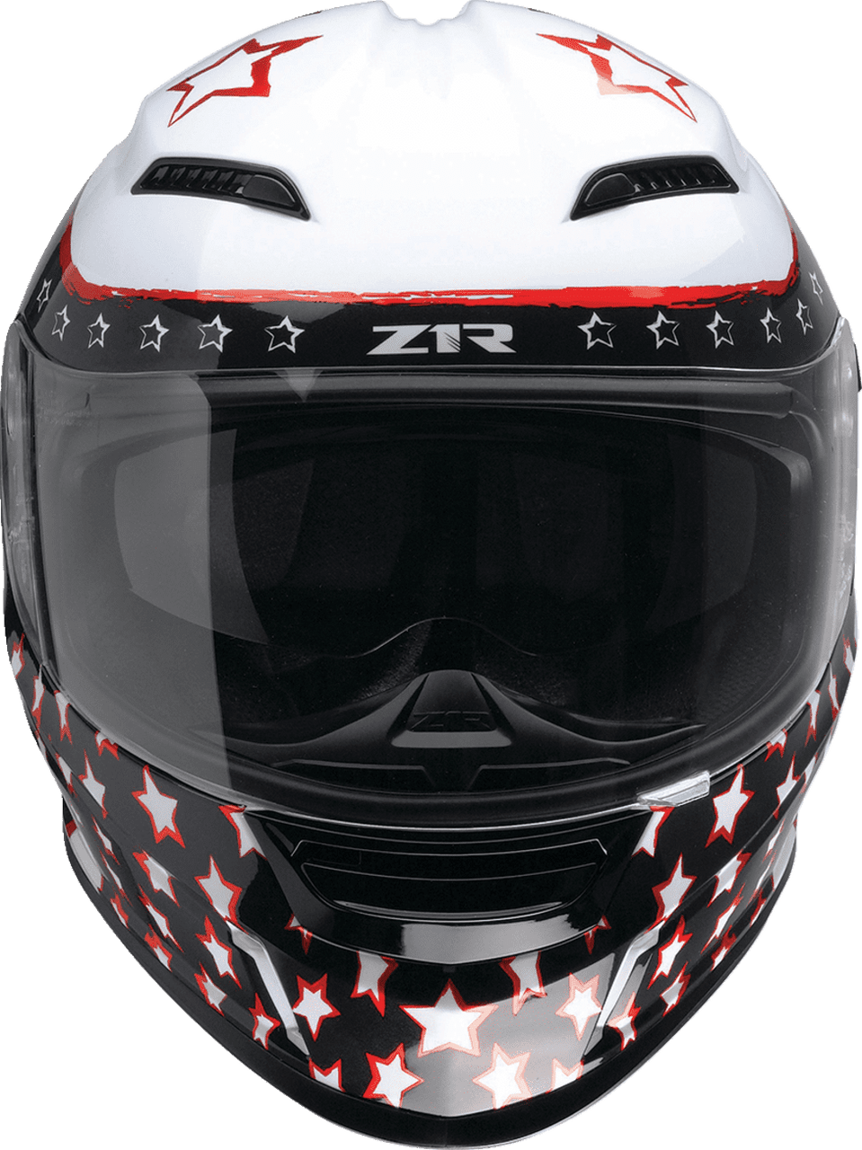 Z1R-Jackal-Patriot-Full-Face-Motorcycle-Helmet-Red/White/Blue-front-view