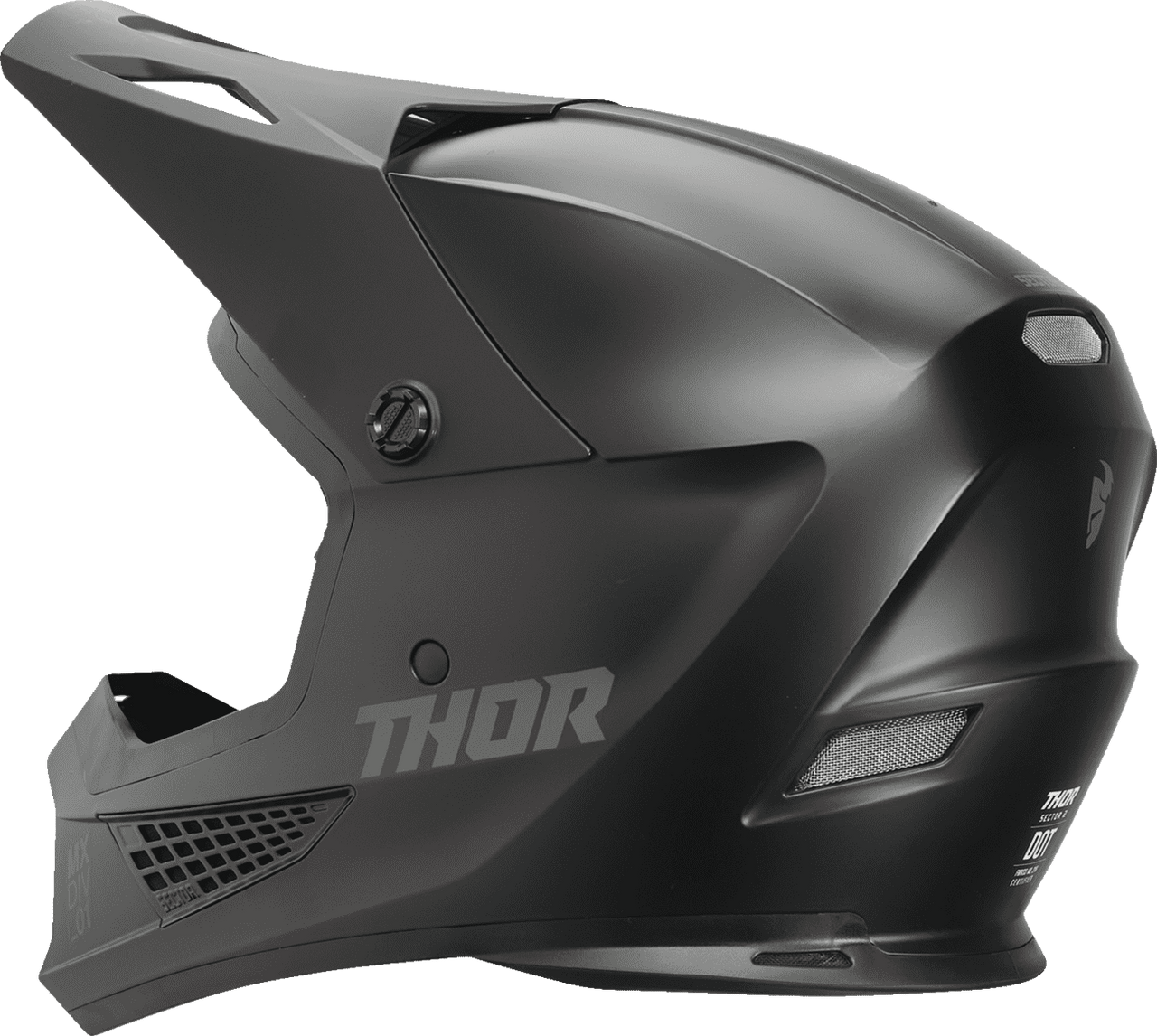 Thor-MX-24 Sector-2-Blackout-Motorcycle-Helmet-side-view