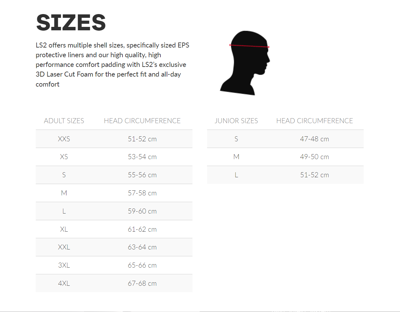 LS2-helmets-siz-chart