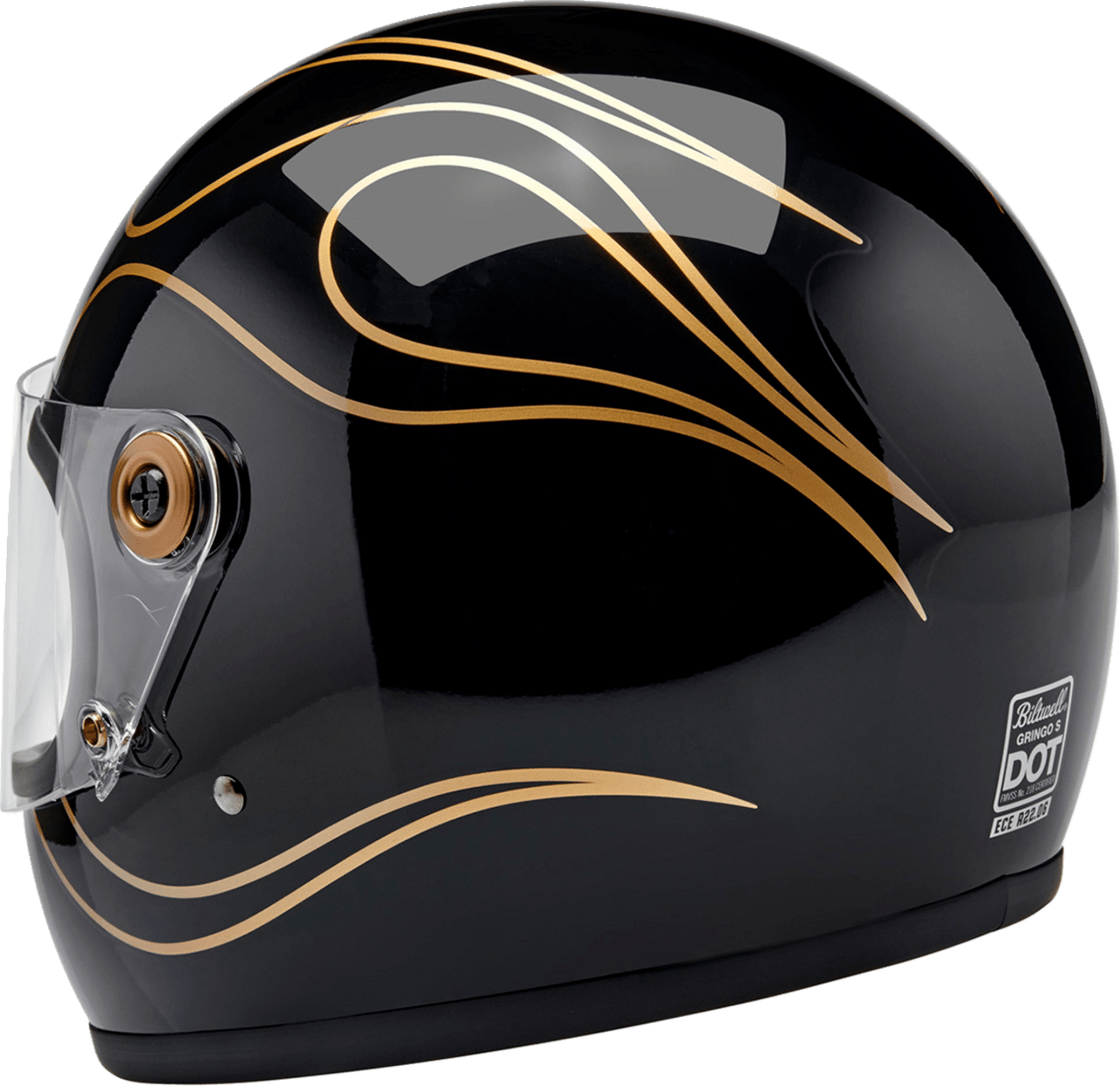 Biltwell-Gringo-S-Flames-Gloss-Black-Full-Face-Motorcycle-Helmet-back-side-view