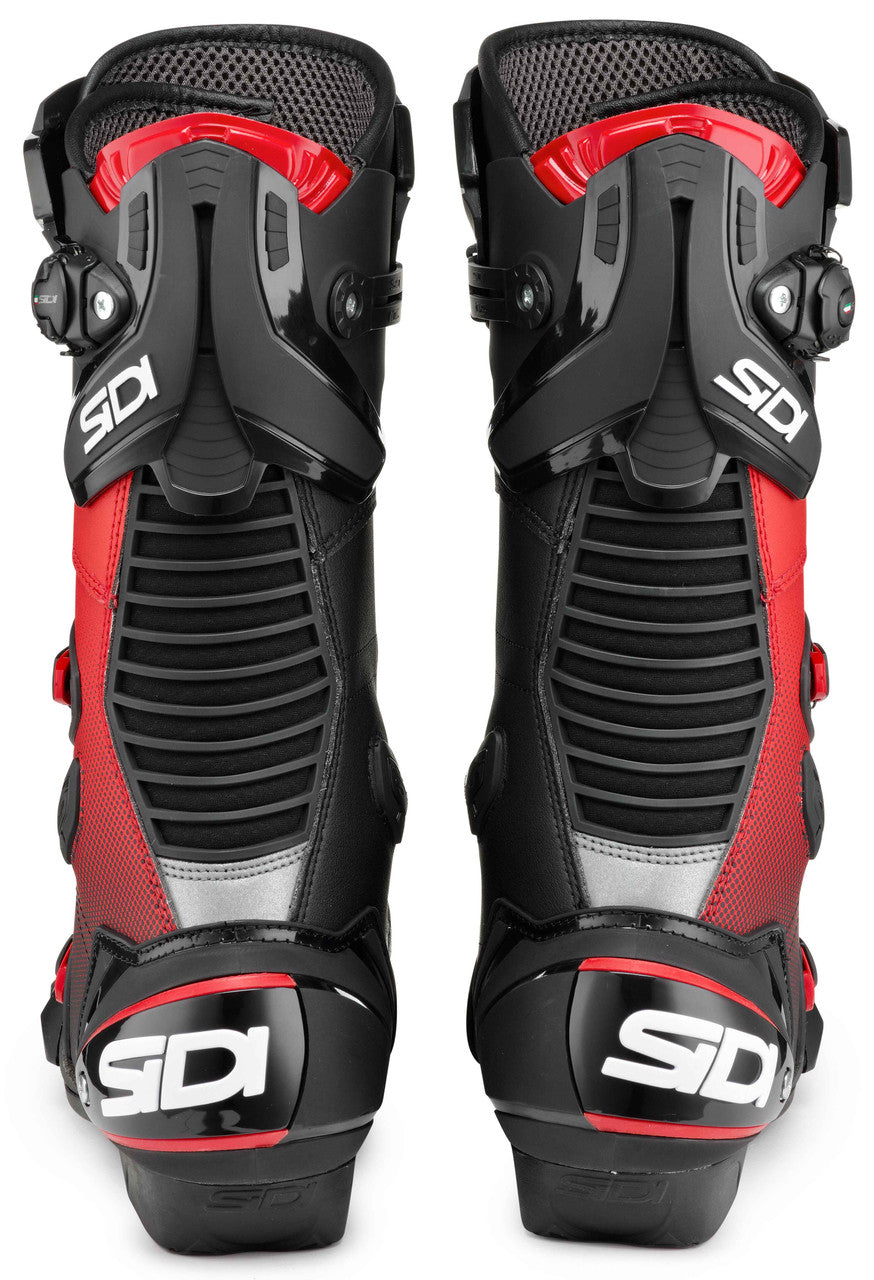 Sidi-Mag-1-Motorcycle-Racing-Boots-Black-Red-rear-view