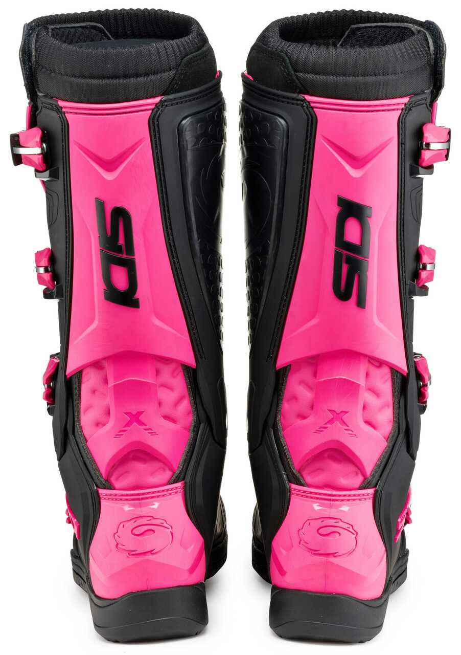 Sidi-X-Power-SC-LEI-Womens-Motorcycle-Offroad-Boots-black-pink-rear-view