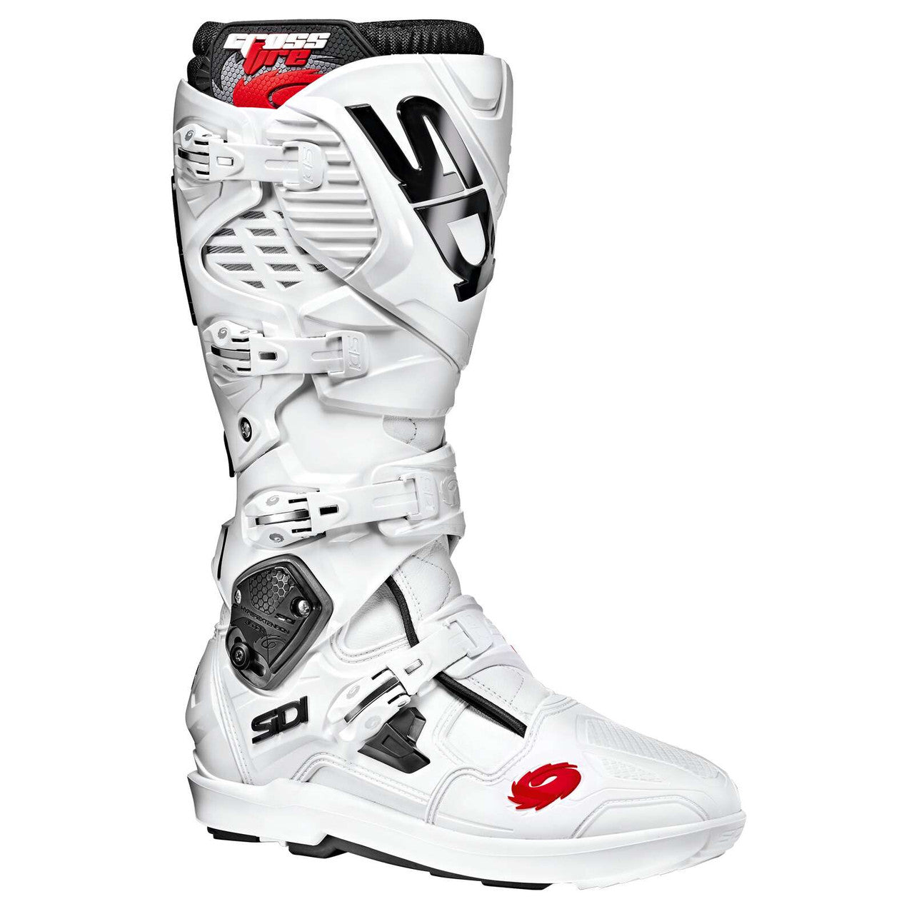 Sidi-Crossfire-3-SRS-Motorcycle-Offroad-Boots-White-side-view