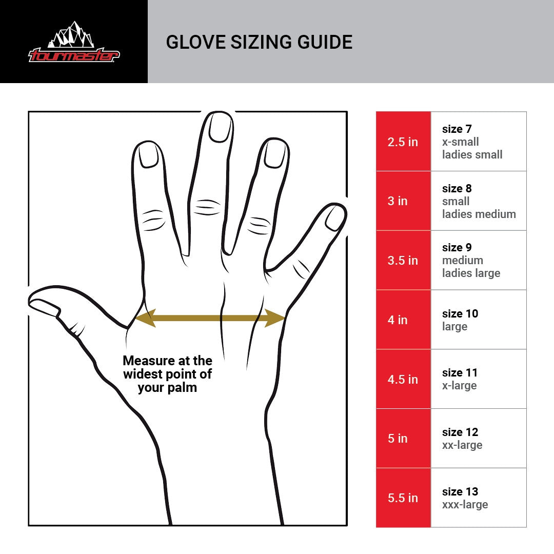 Tour-Master-Synergy-Pro-Plus-12V-Heated-Gloves-Sizechart