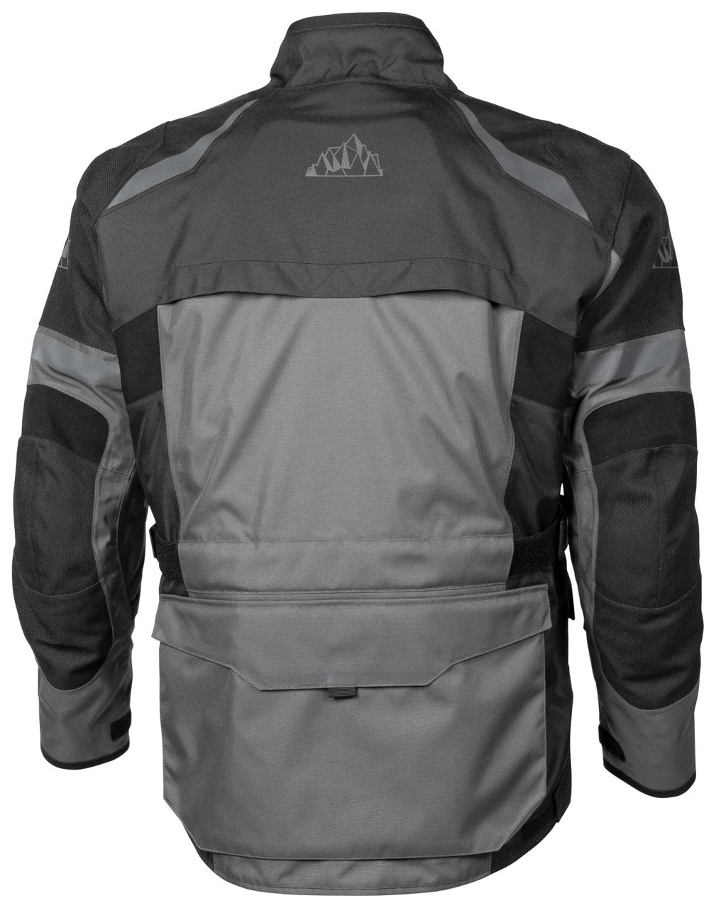 Tour-Master-Mariner-Laminated-Motorcycle-Jacket-Black-Grey-back-view