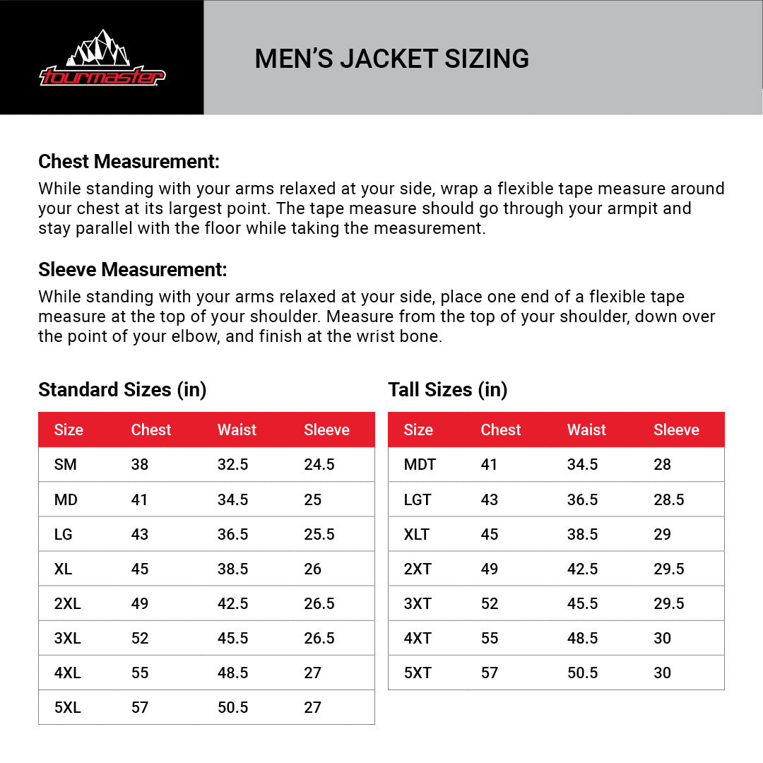 tourmaster-mens-jacket-sizechart