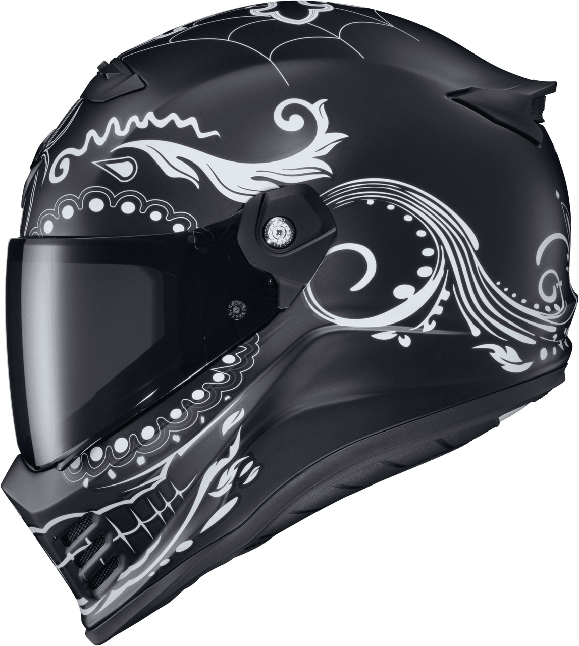 Scorpion-EXO-Covert-FX-EL-Malo-Full-Face-Motorcycle-Helmet-Matte-Black-White-Main