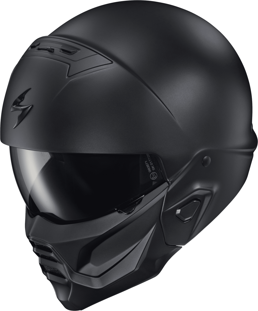 Scorpion-EXO-Covert-2-Solid-Open-Face-Motorcycle-Helmet-Matte-Black-side-view