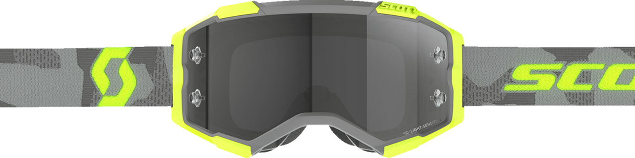 Scott-Fury-Light-Sensitive-Goggles-Light Grey- Neon Yellow