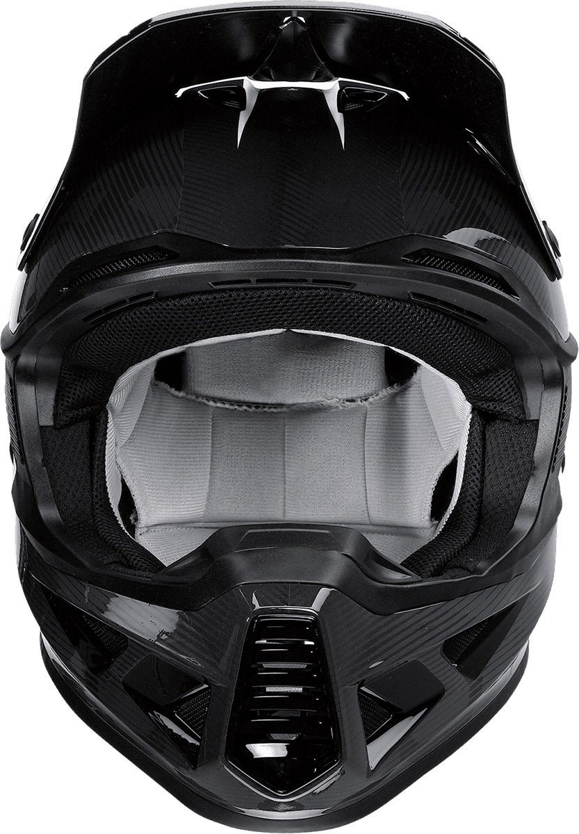 Moose-Racing-F.I.-Agroid-Camo-MIPS-Motorcycle-Helmet-Black-Grey-front-view