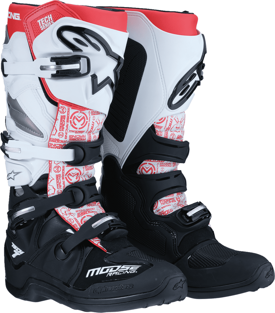 Moose-Racing-Tech-7-Motorcycle-Boots-Black-White-Red-Back-Main