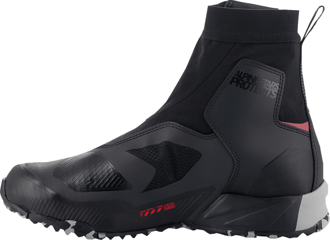 Alpinestars-CR-8-Gore-Tex-Shoes-Black-Grey-side-view