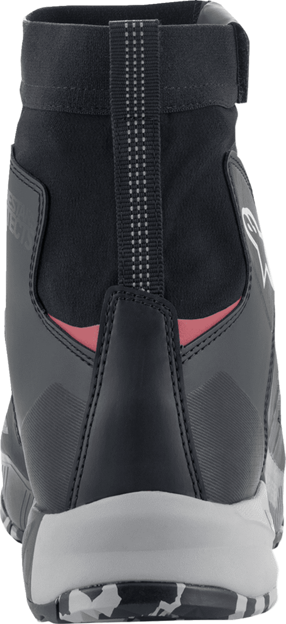 Alpinestars-CR-8-Gore-Tex-Shoes-Black-Grey-back-view