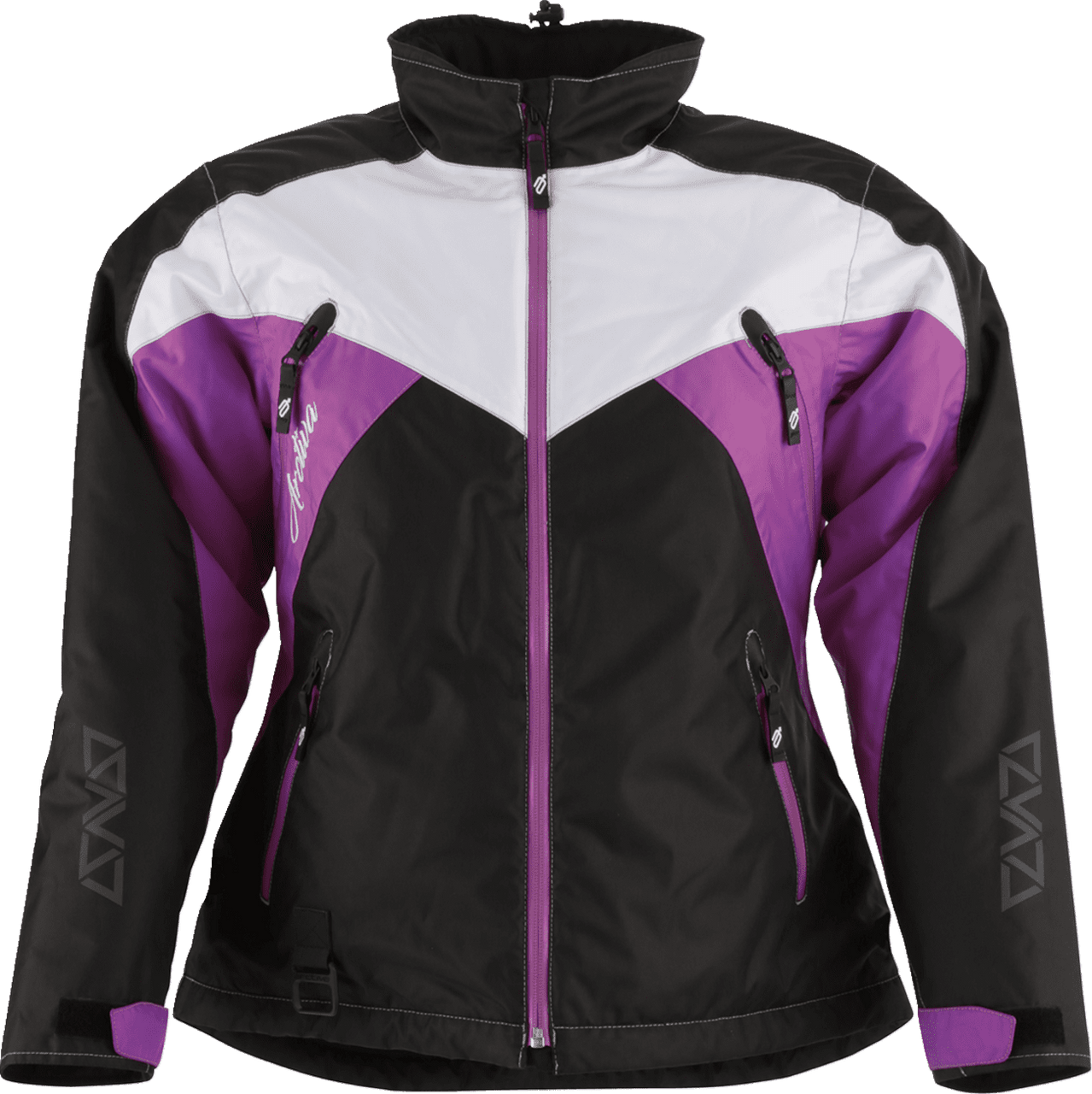 Arctiva-Womens-Pivot-6-Snow-Jacket-black-purple-main