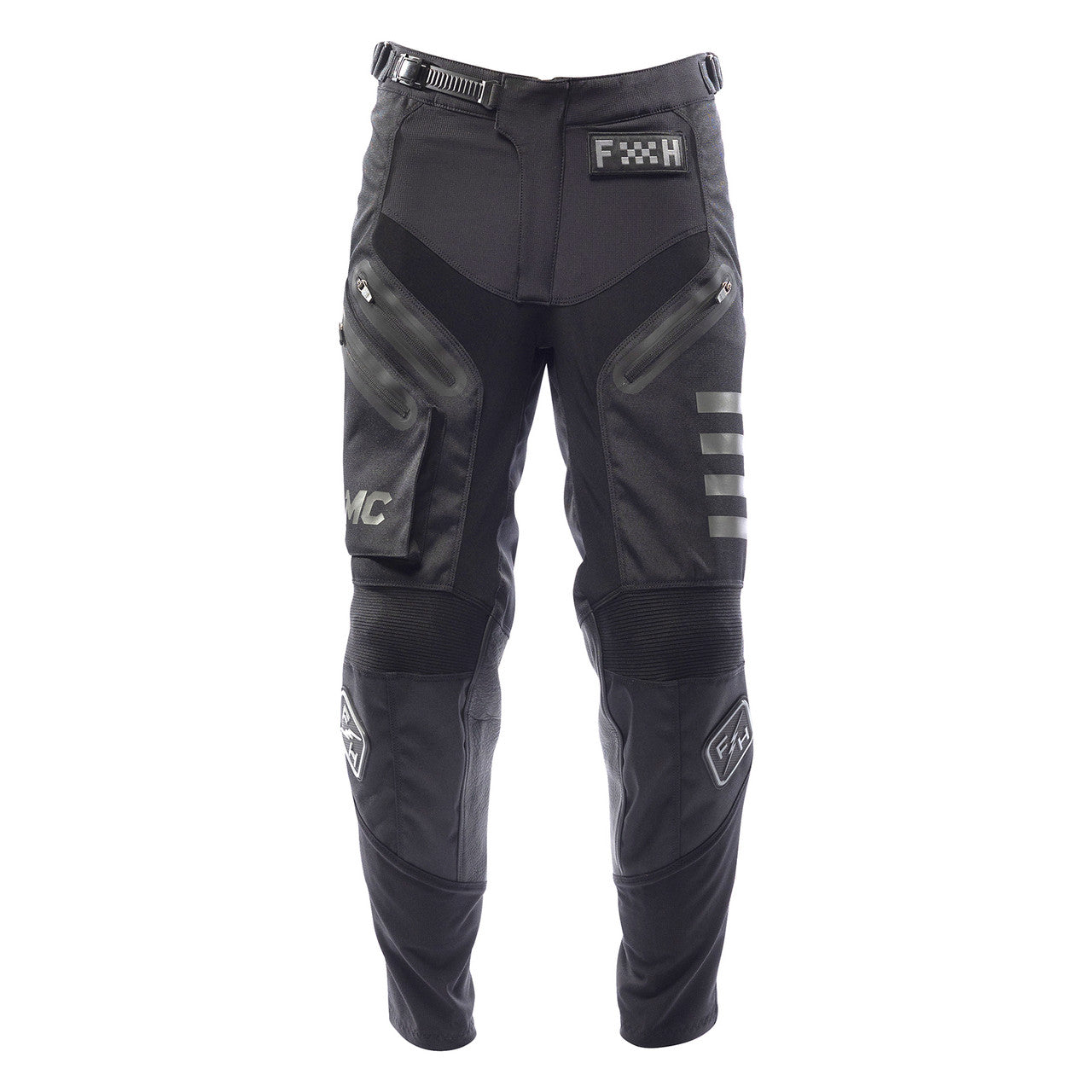 Fasthouse-Off-Road-Sand-Cat-Pants-Black-front-view