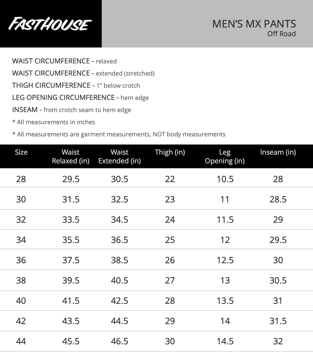 Fasthouse-Off-Road-Sand-Cat-Pants-sizechart