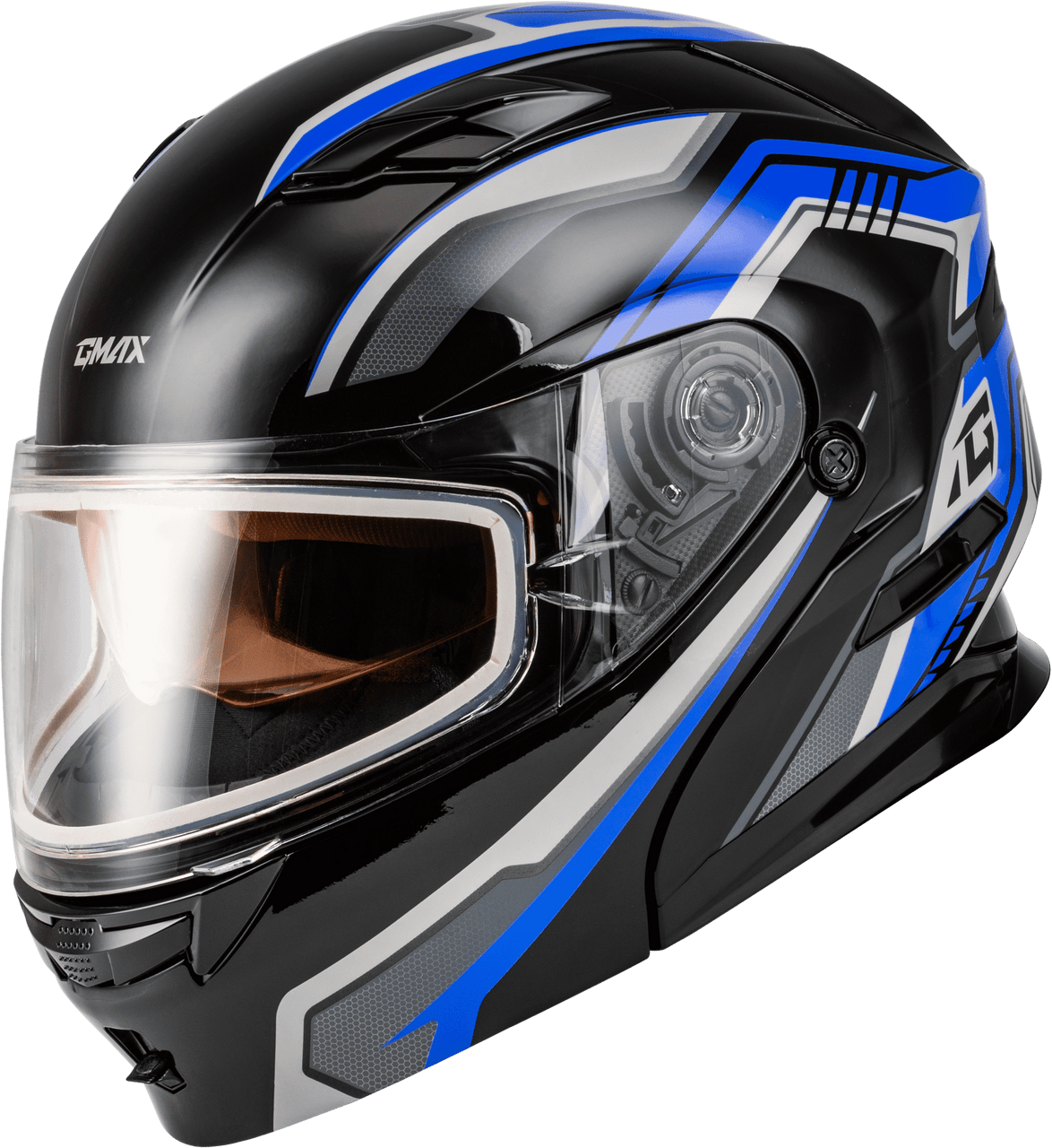 Gmax-MD-01S-Transistor-Snow-Modular-Helmet-Black-Blue-Main