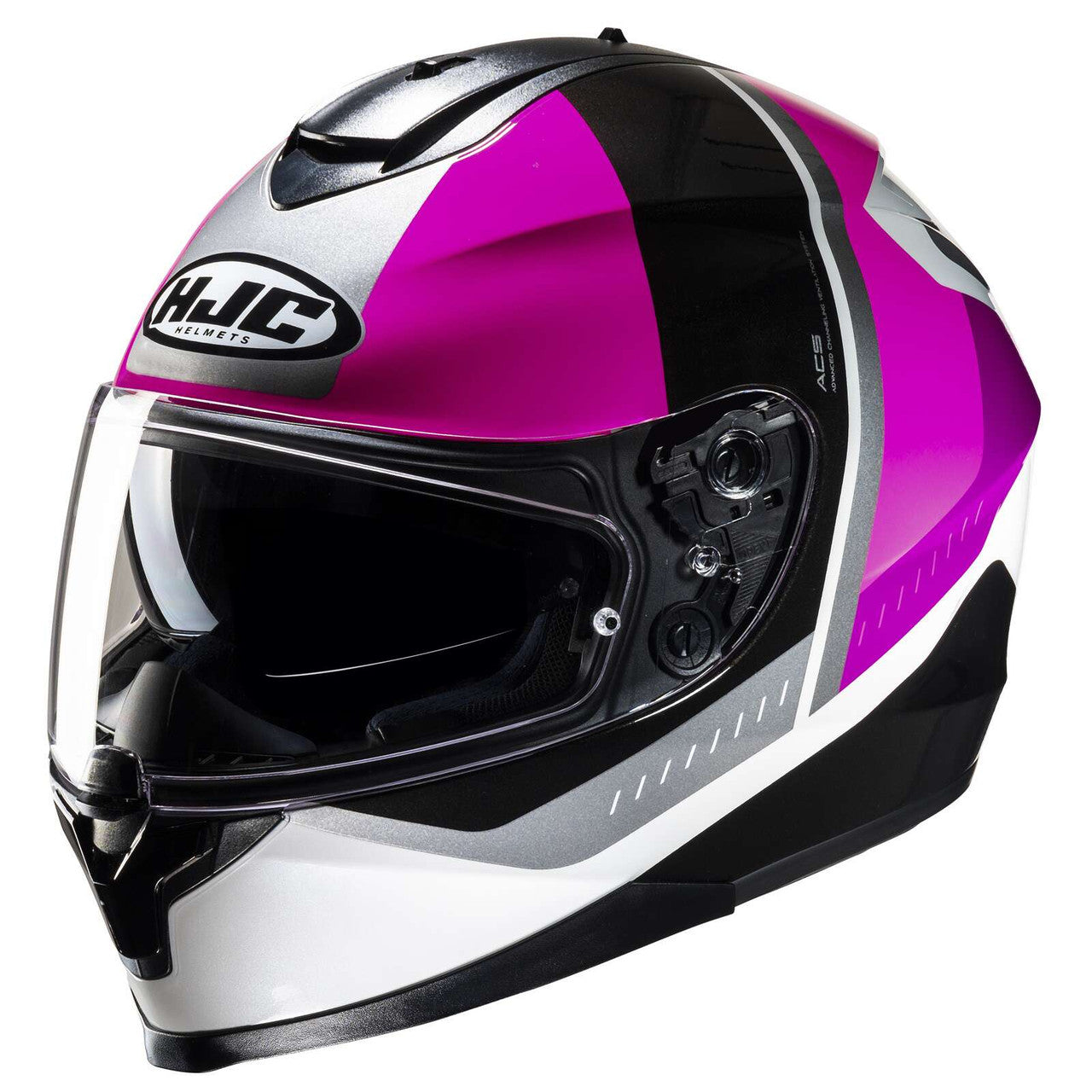 HJC-C70-Alia-Full-Face-Motorcycle-Helmet-Black-Pink-Main