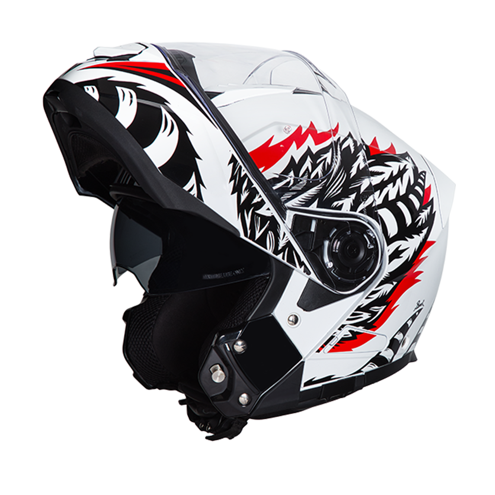 Daytona-Glide-Phoenix-Modular-Motorcycle-Helmet-open-visor