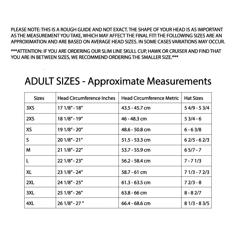 Daytona-Glide-Phoenix-Modular-Motorcycle-Helmet-size-chart