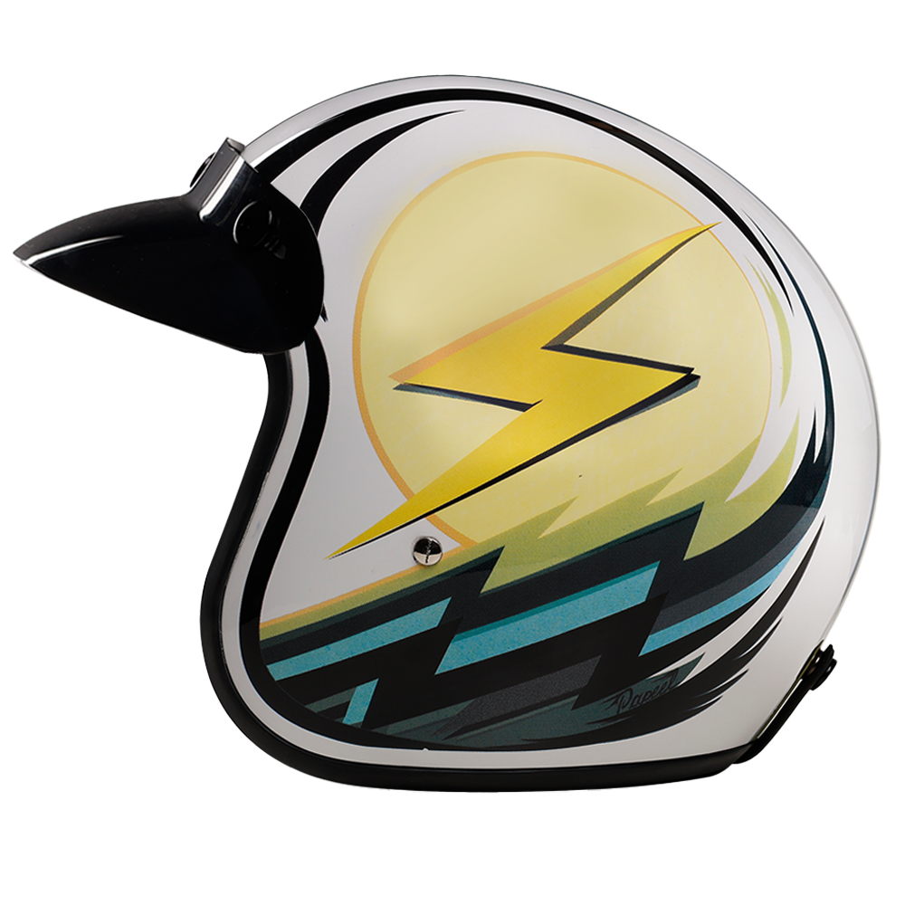 Daytona-Cruiser-Lightning-Open-Face-Motorcycle-Helmet-side-view