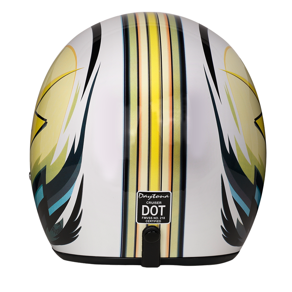 Daytona-Cruiser-Lightning-Open-Face-Motorcycle-Helmet-back-view