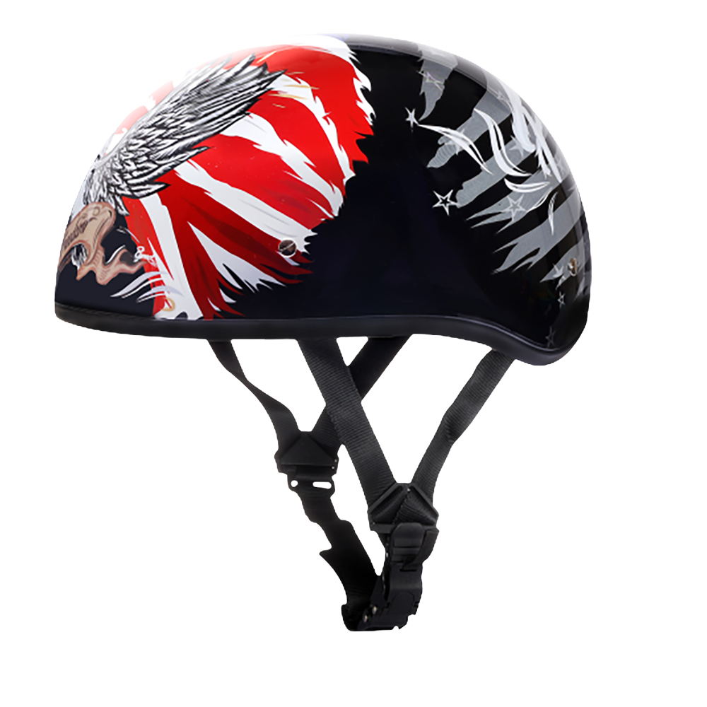 Daytona-Skull-Cap-Freedom-2.0-Half-Motorcycle-Helmet-side-view