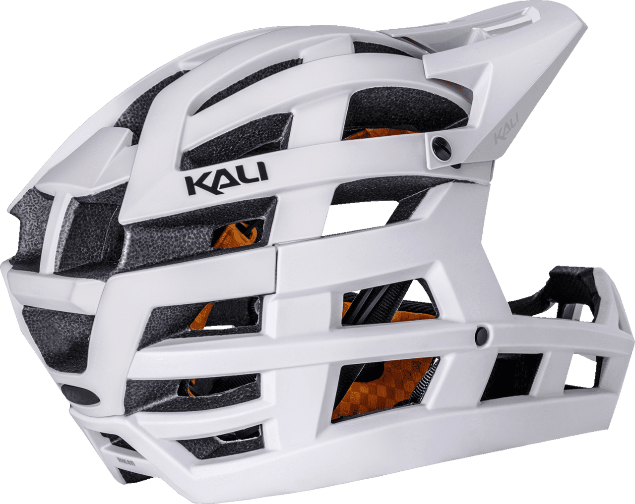 Kali-Invader-2.0-Solid-Full-Face-Bicycle-Helmet-Khaki-back-view