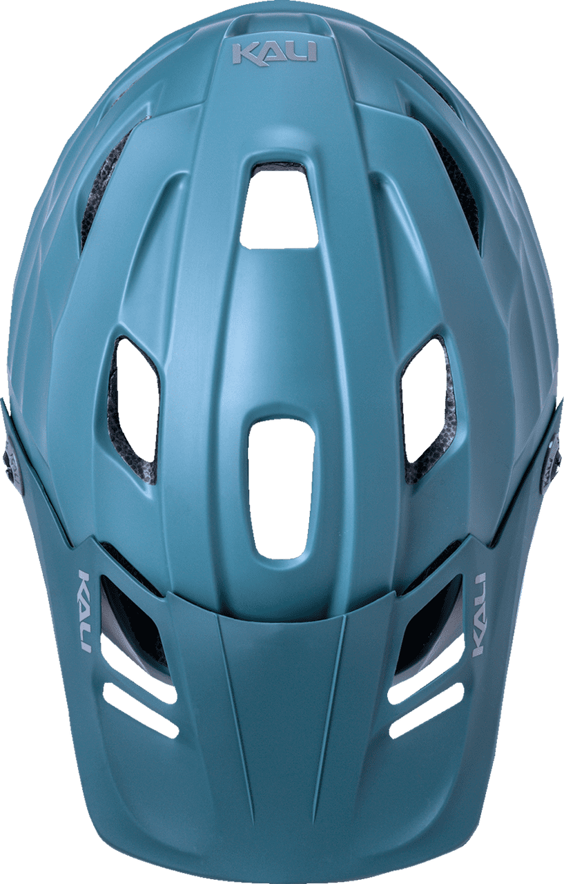 Kali-Maya-3-0-Solid-Half-Face-Bicycle-Helmet-light-blue-top-view