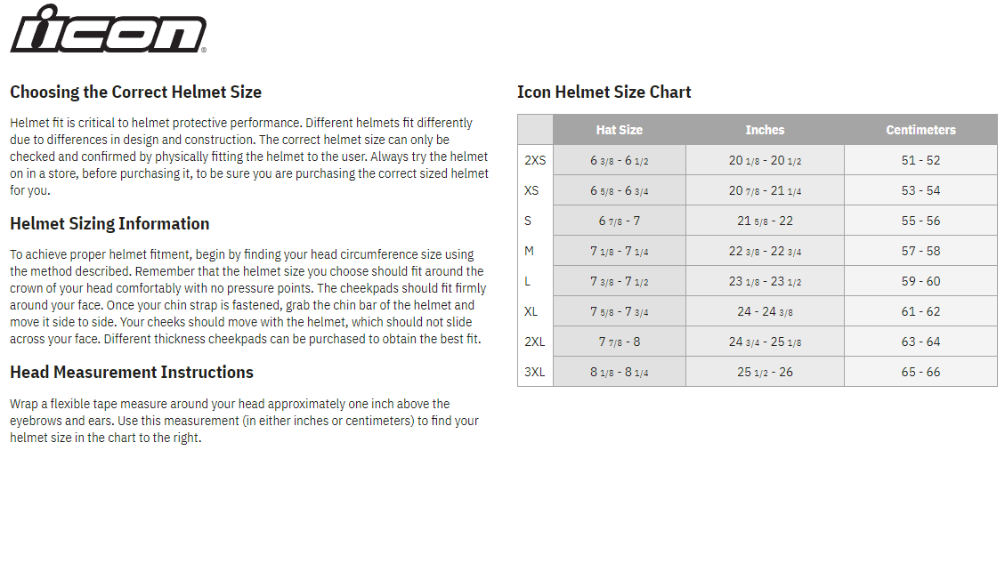 Icon-Airframe-Pro-Tejas-Libre-Full-Face-Motorcycle-Helmet-size-chart