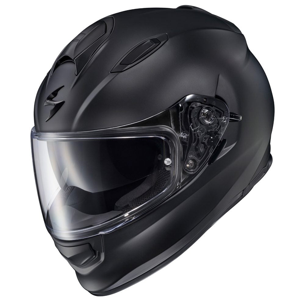 Scorpion-EXO-Ryzer-Solid-Full-Face-Motorcycle-Helmet-matte-black-side-view