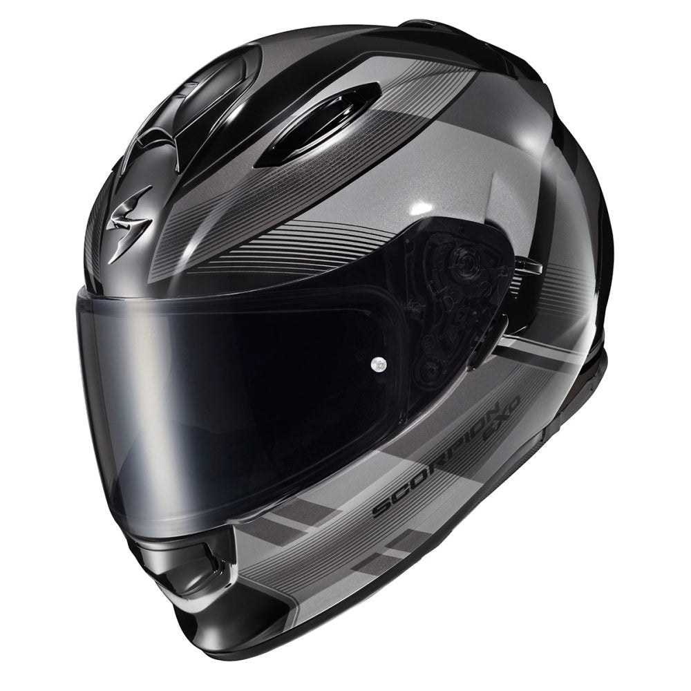 Scorpion-EXO-Ryzer-Edge-Full-Face-Motorcycle-Helmet-Dark Grey-dark-smoke-shield