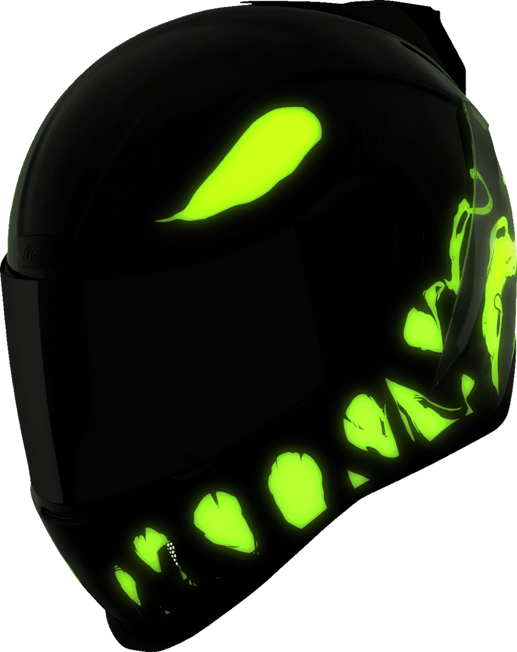 Icon-Airform-Mips-Manik'RR-Dark-Black-Full-Face-Motorcycle-Helmet-night-view